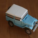 Paper FJ40 Land Cruiser paper model kit