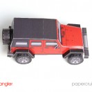 Jeep Wrangler (JK) 4-Door Wagon paper model