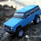 Jeep XJ Cherokee paper model