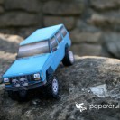 Jeep XJ Cherokee paper model
