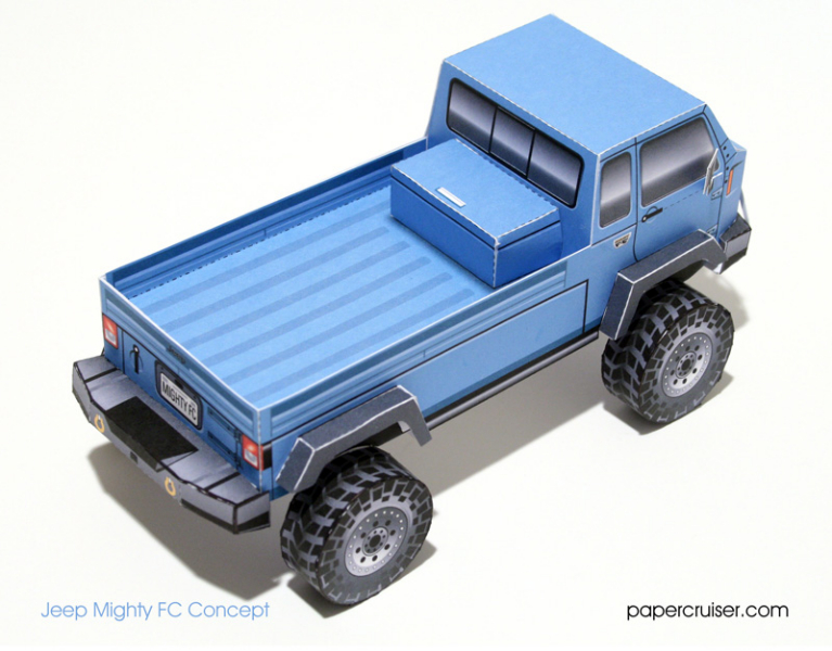 Jeep Mighty FC Concept Truck « Papercruiser.com