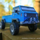 iJeep Mighty FC Concept Truck paper model
