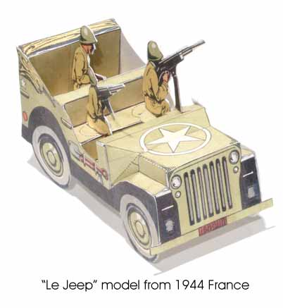 LE Jeep, 1944 French model