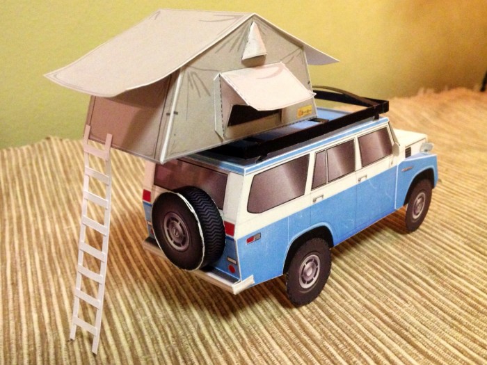 EZ-Awn rooftop expedition tent